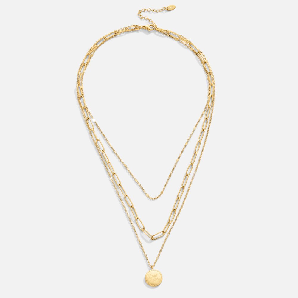 Lola | Collar de Monedas en Capas