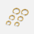 Conjunto de Tres Aros Mini Dorados