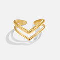 Rocío | Anillo Envolvente Dorado