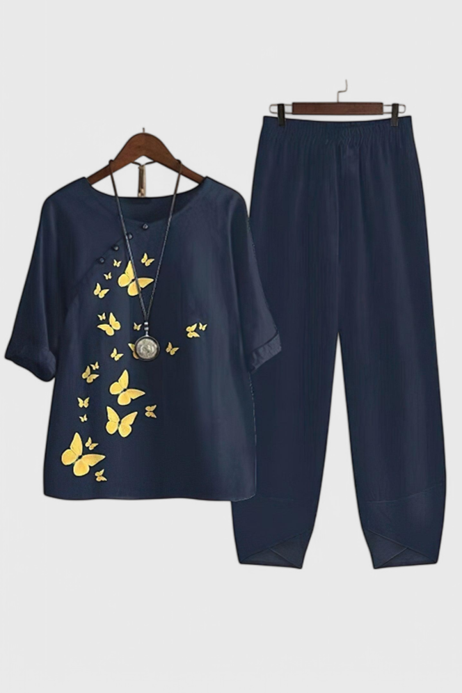 Ursula | Conjunto Camisa y Pantalón Relajado