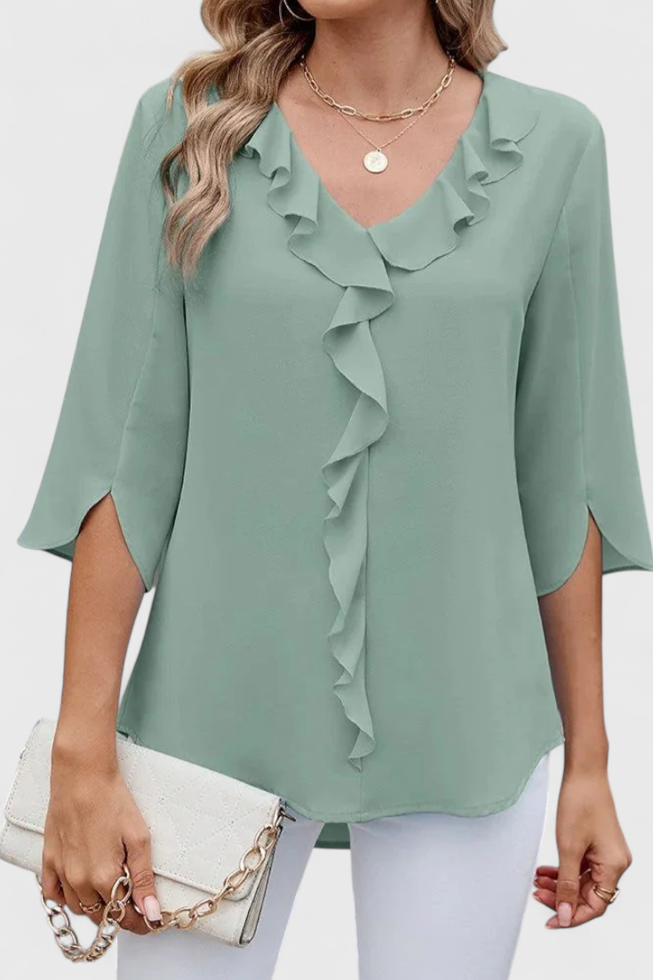 Annemiek | Blusa Casual de Corte Suelto