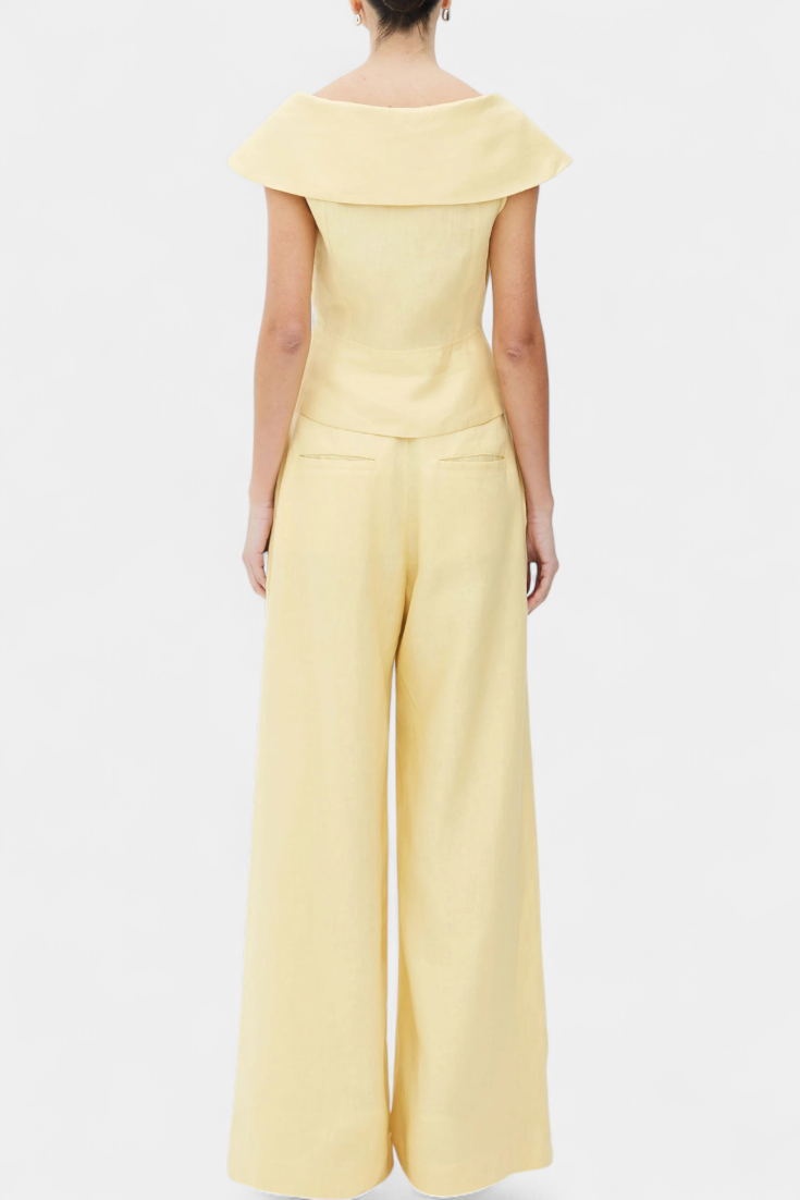 Hayden | Conjunto Top Asimétrico Palazzo