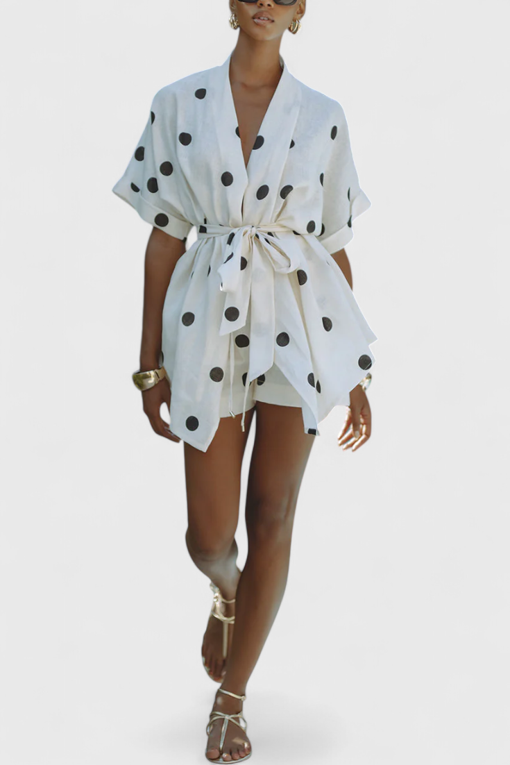 Avila | Conjunto Kimono con Nudo