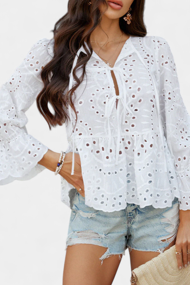 Kayden | Top Bohemio de Encaje