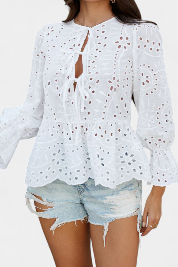 Kayden | Top Bohemio de Encaje
