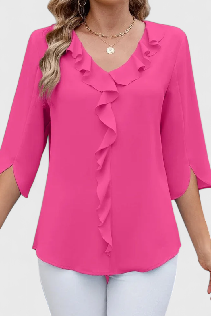 Annemiek | Blusa Casual de Corte Suelto