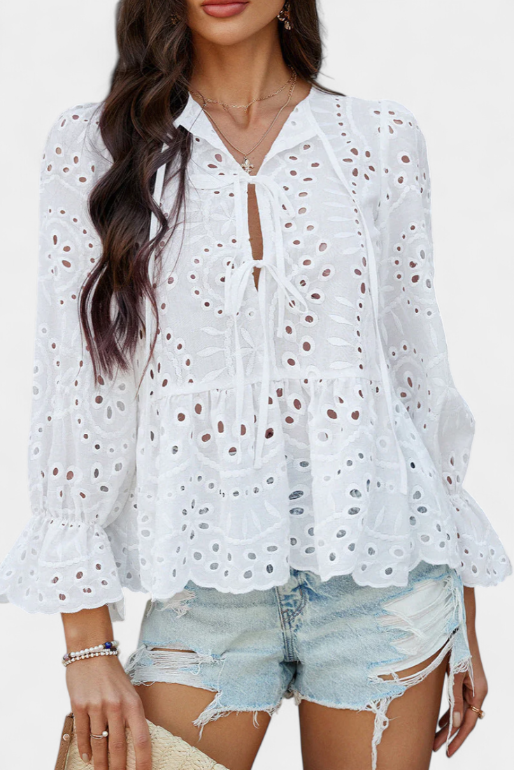 Kayden | Top Bohemio de Encaje