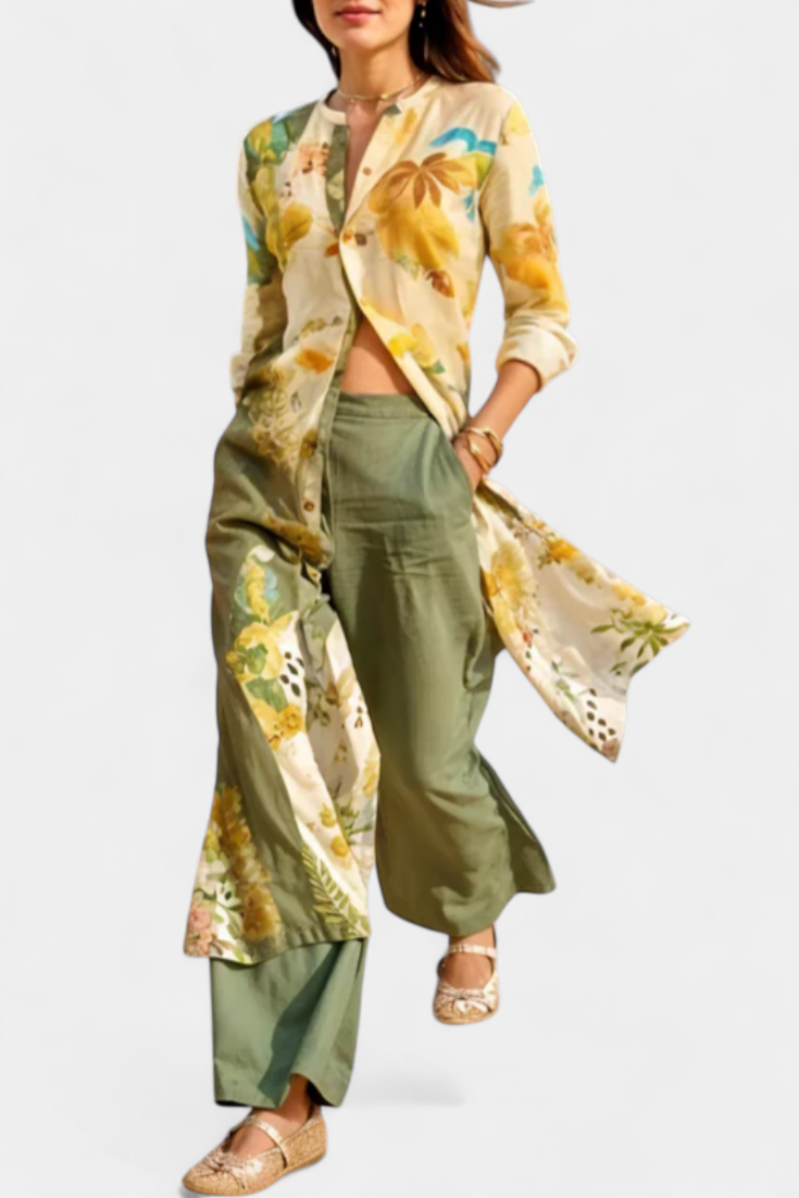 Melvina | Conjunto Coordinado de Lino