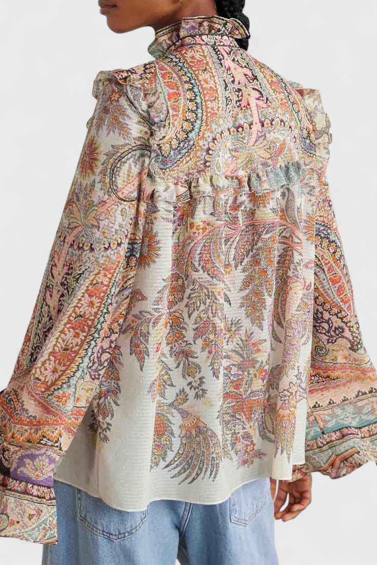 Finely | Conjunto Volantes Paisley Vintage