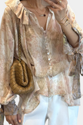 Dunas | Blusa Estampada Boho