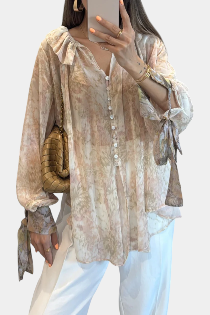 Dunas | Blusa Estampada Boho