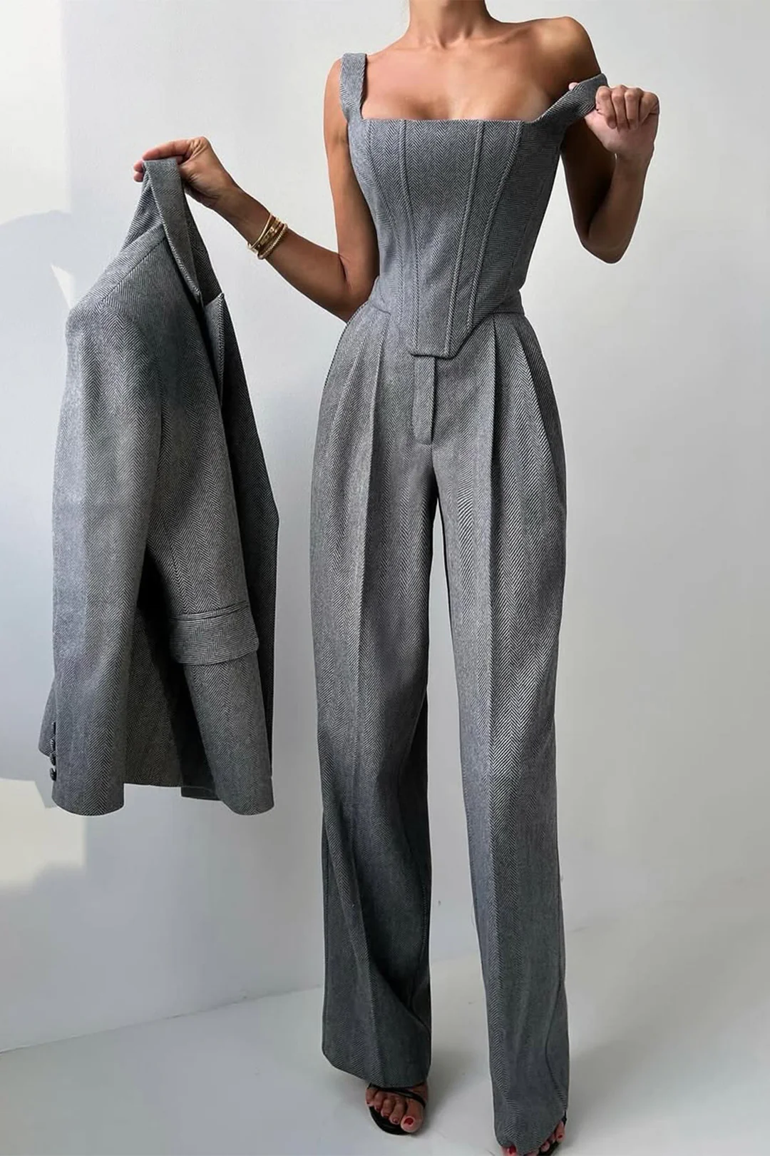 Dolce | Conjunto Blazer Doble Botonadura