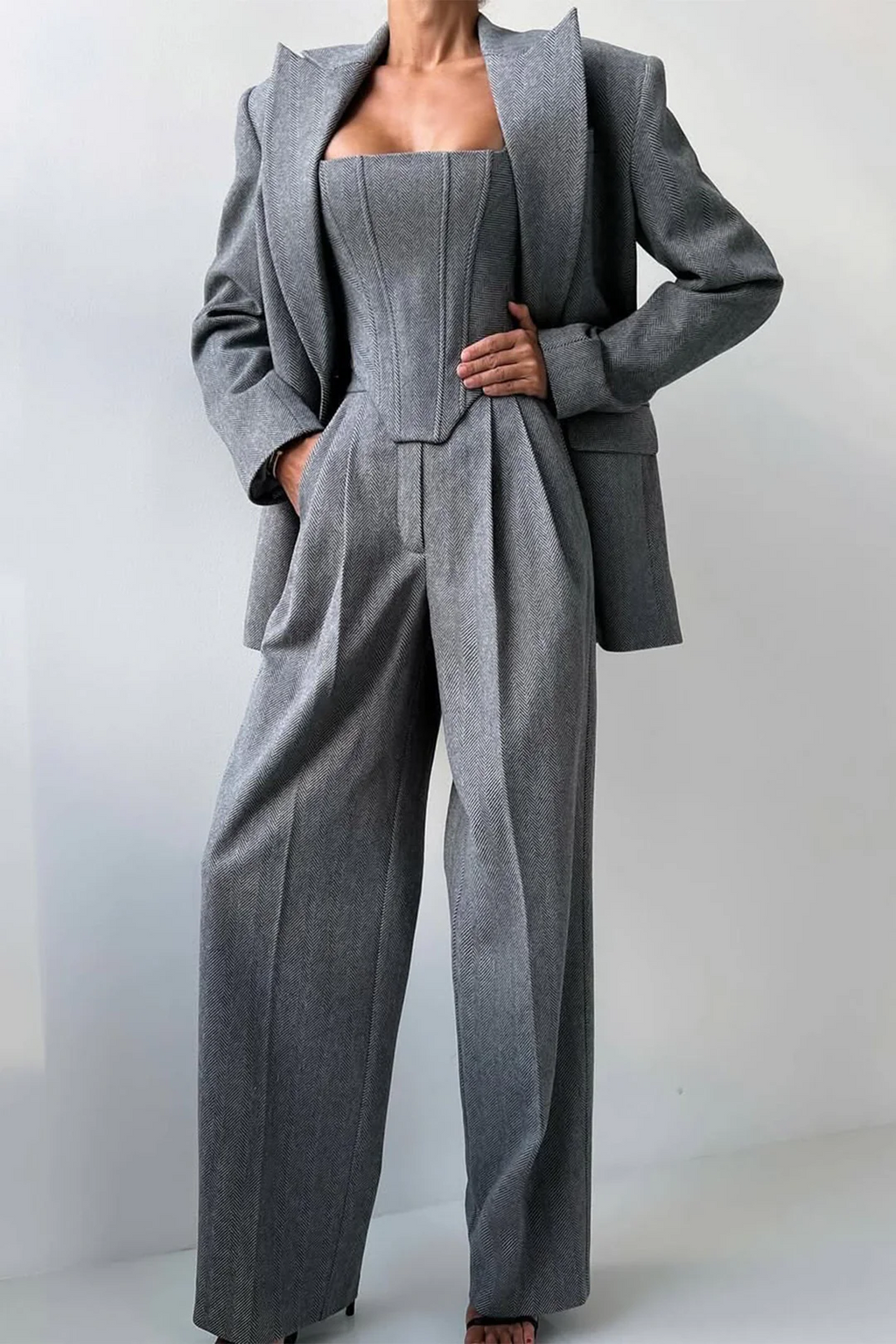 Dolce | Conjunto Blazer Doble Botonadura