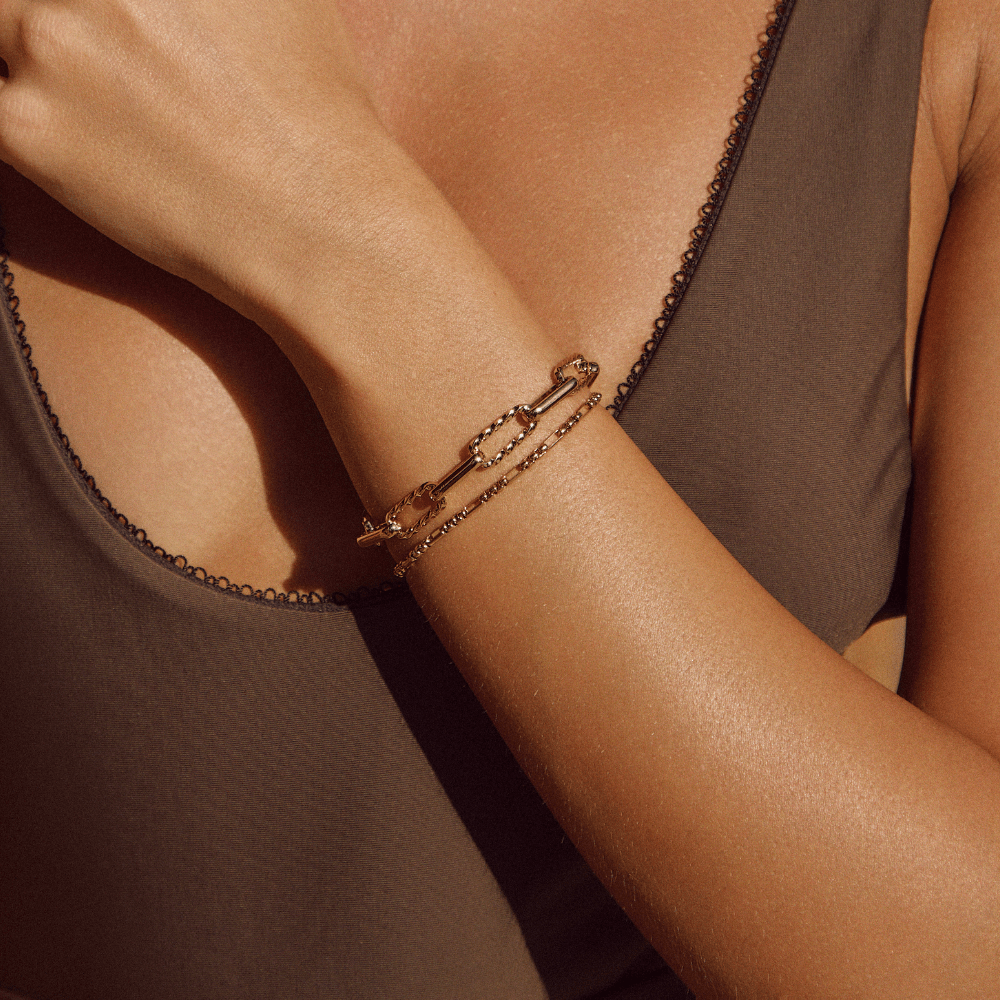 Jimena | Pulsera de Cadena Gruesa