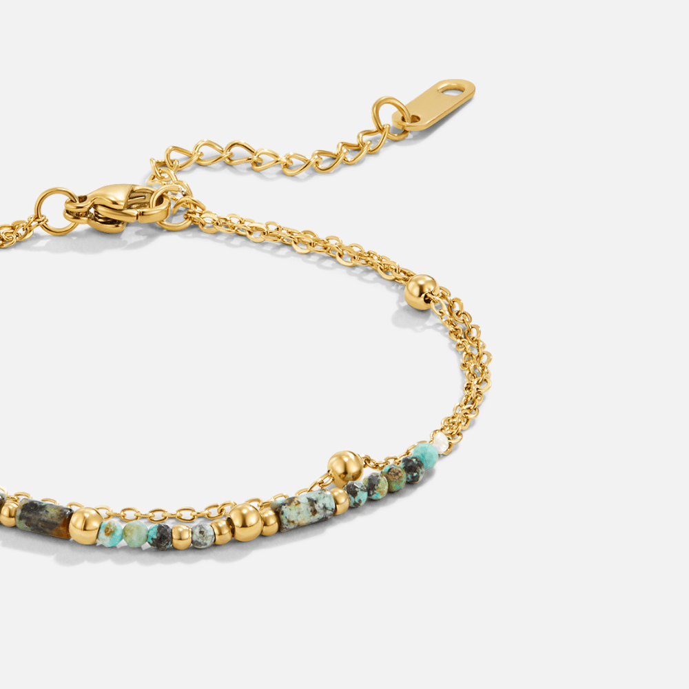 Pulsera de Piedras en Capas