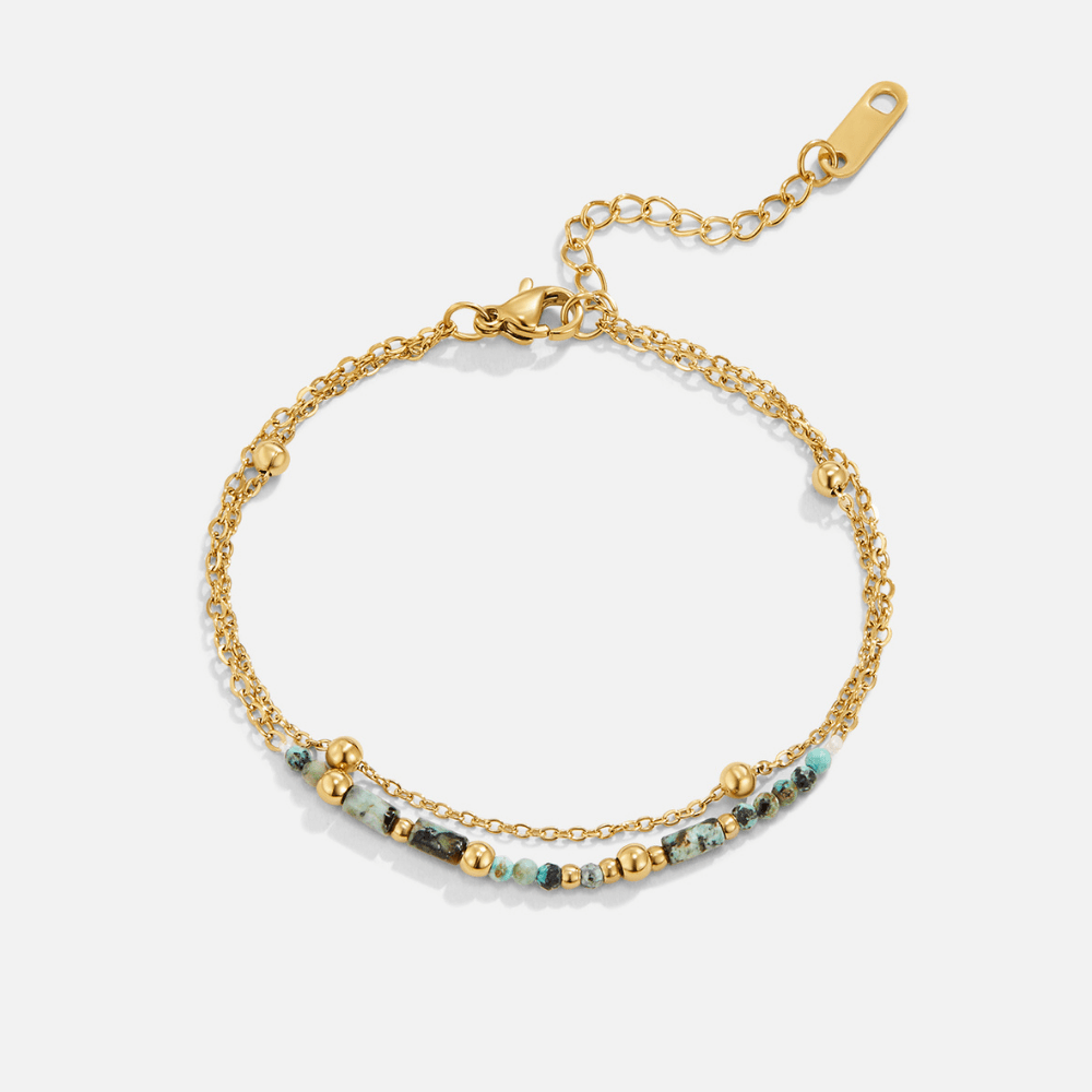 Pulsera de Piedras en Capas