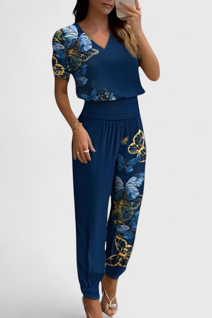 Cassandra | Conjunto Blusa y Pantalones