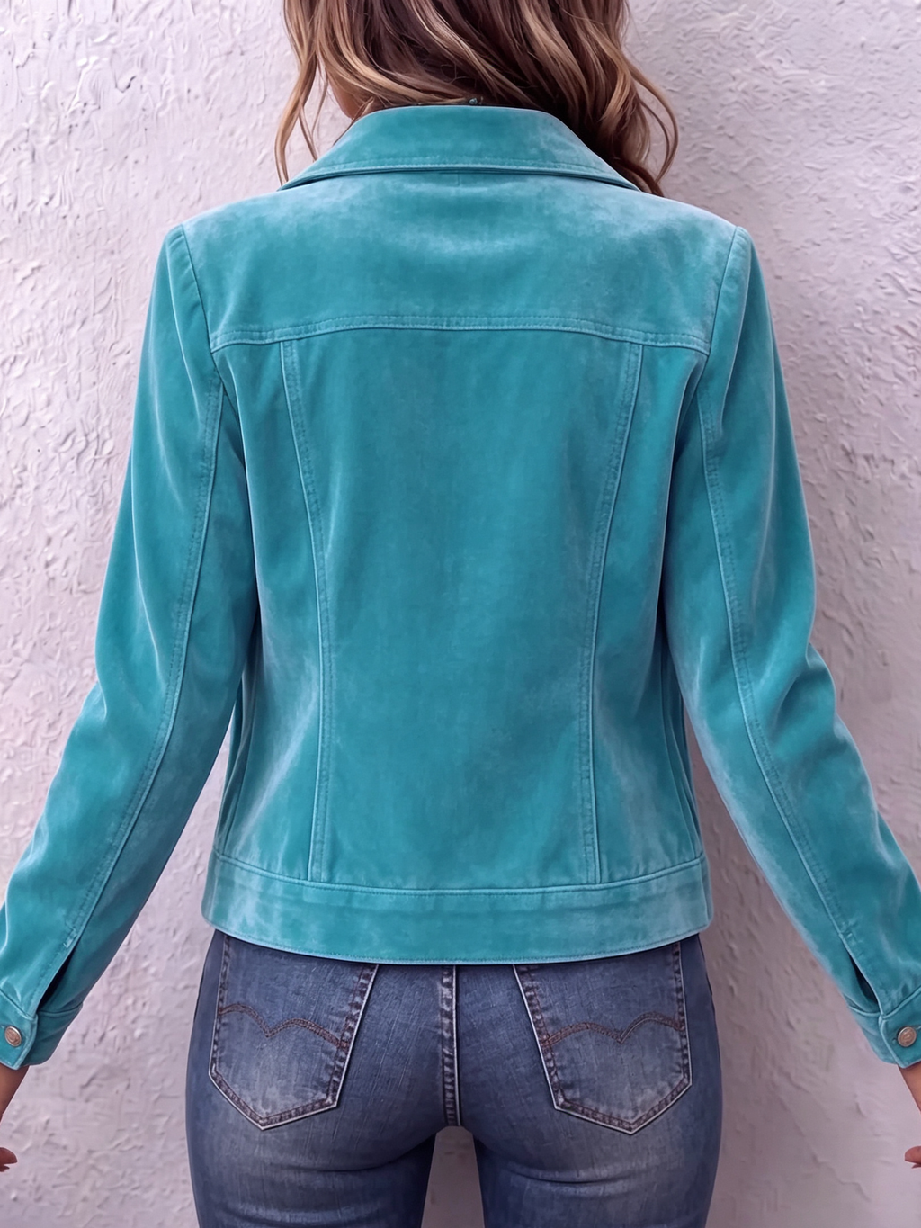 Diana | Chaqueta de Terciopelo Boho Vintage