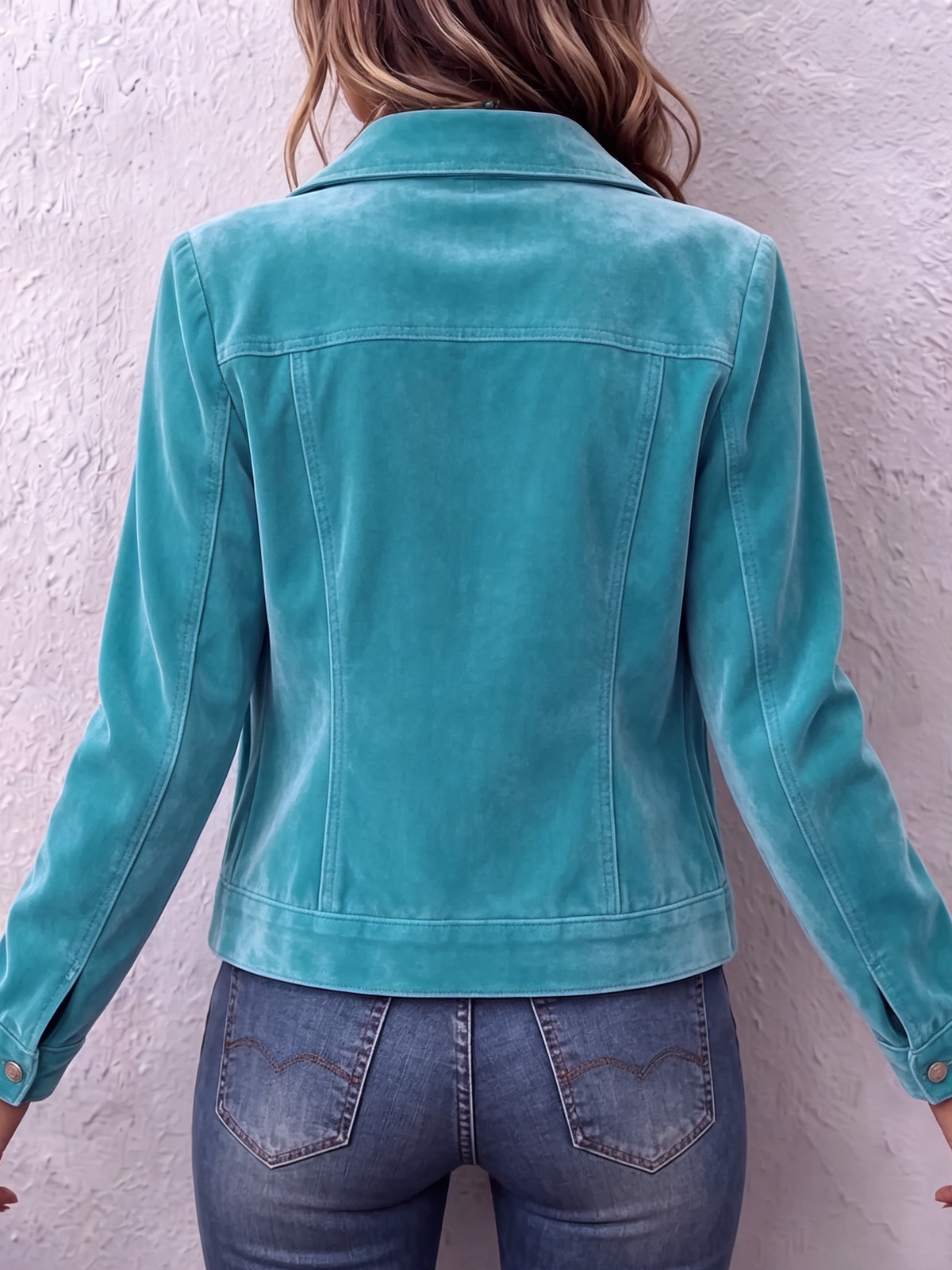 Diana | Chaqueta de Terciopelo Boho Vintage