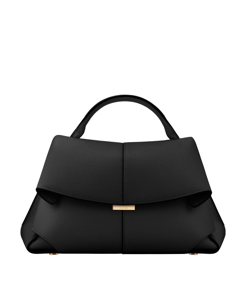 Leocadia | Bolso Texturado Negro