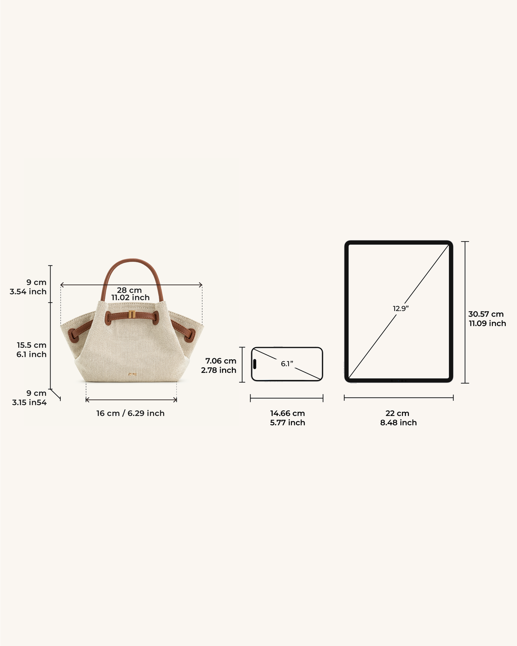 María José | Mini Bolso Tote