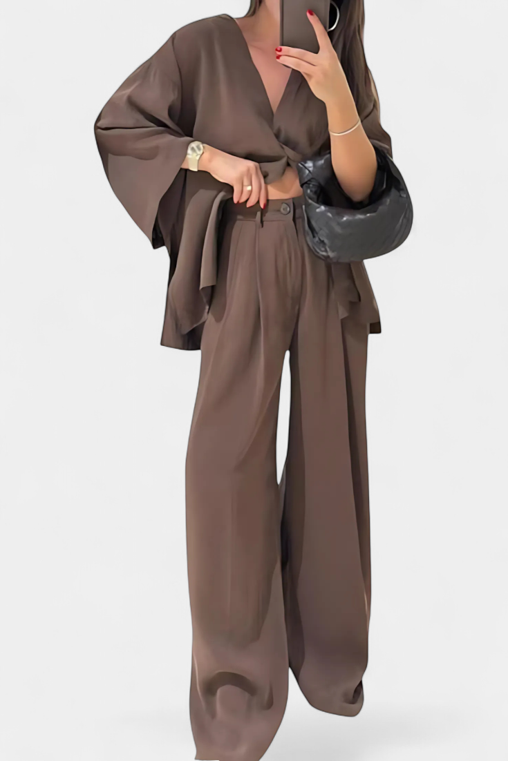 Eli | Conjunto Oversize Cuello V