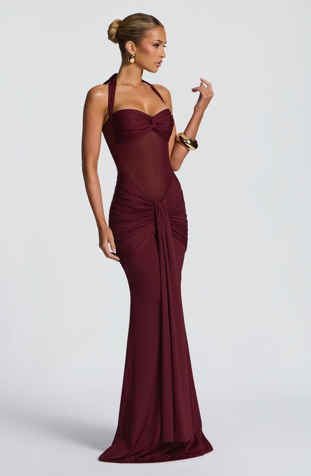 Elysa | Vestido con Transparencias